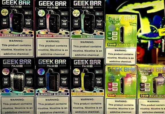 New GeekBar Flavors restocked!!