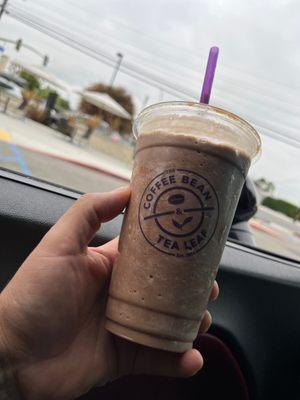 Large iced blended mocha