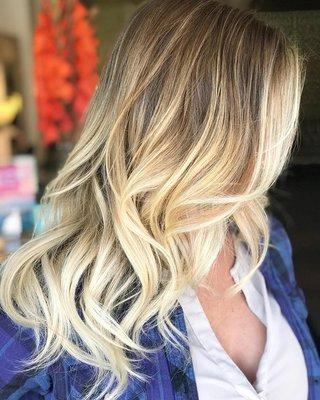 Balayage + Babylights