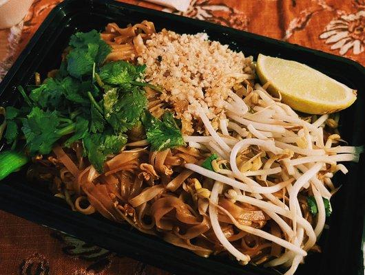 Chicken and Shrimp Pad Thai #