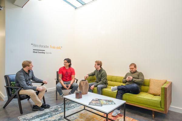 Expansive Dupont Circle coworking lounge