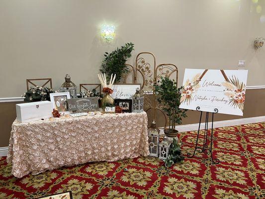 Bay Area Indian Wedding Decorations - Engagement Event