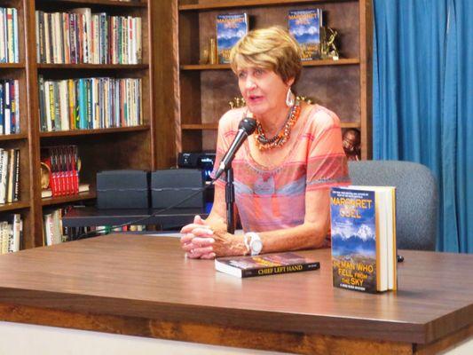 Author Margaret Coel at BC