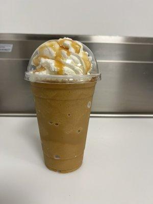 Salted caramel frozo