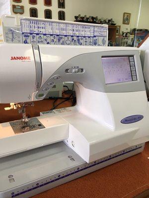 My dream Janome. They have dozens of quality machines at a1 & will help you find what you need.