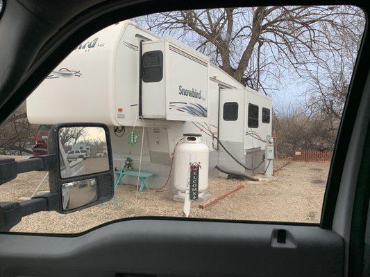 RV Park or low income trailer park?