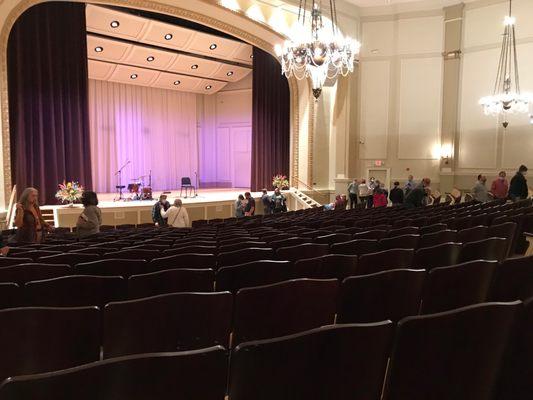 Front of House - The Auditorium