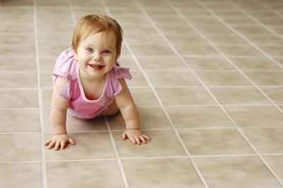 Tile and grout cleaning in San Diego, CA.