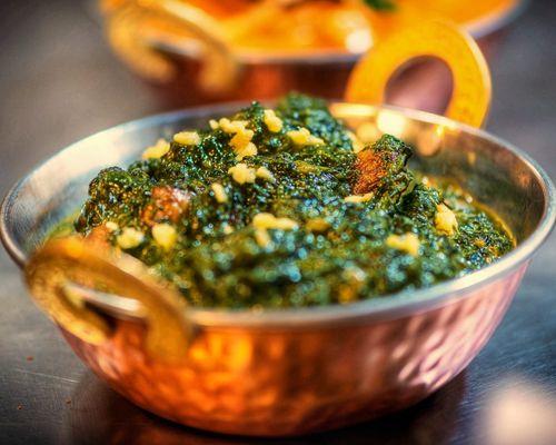 Palak Mushroom