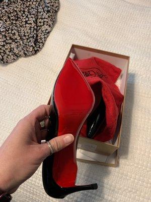 Brand new red bottoms!