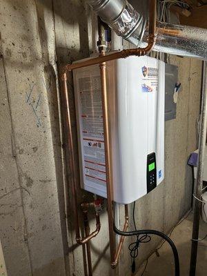 Tankless water heater