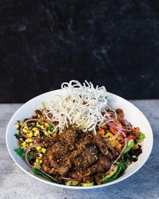 Sweet Pepper & Steak Salad