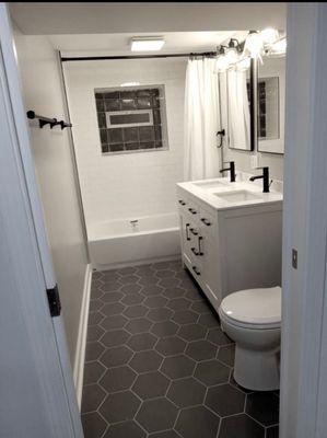 New bathroom