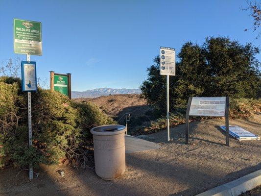 Diamond Bar Center trailhead