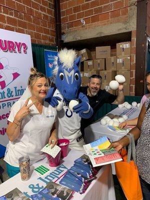 Our crew and friends at the 2019 Mayor's Back To School Fair