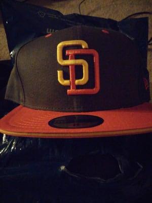 Gotta  my City..Lids is the only Place in town to get a Offical SD hat