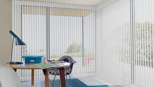 Luminette® Privacy Sheers combine sheers and blinds, for doors and large windows.