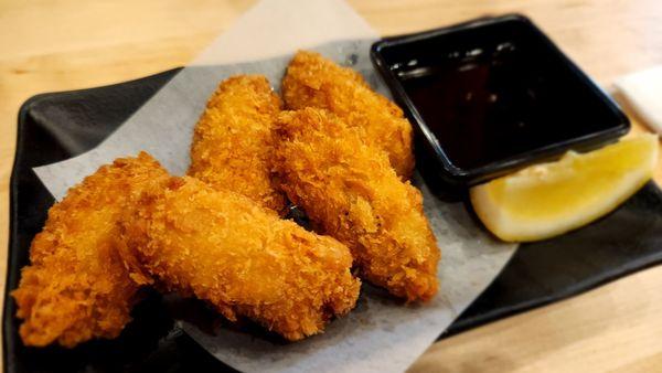 Deep fried oyster