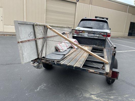 Loaded up two countertops and were heading out to install!