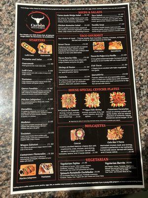 2024 menu prices