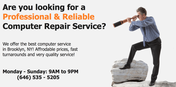 One of the best Laptop repair Services. Extra professional service, best prices in the borough and quick turnaround time.