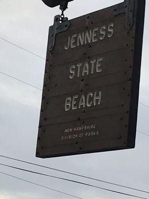 The name of the beach right across from the motel