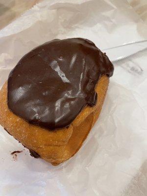 Boston cream donut