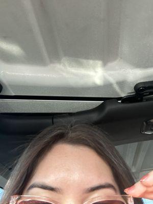 Eyebrow thread + tint