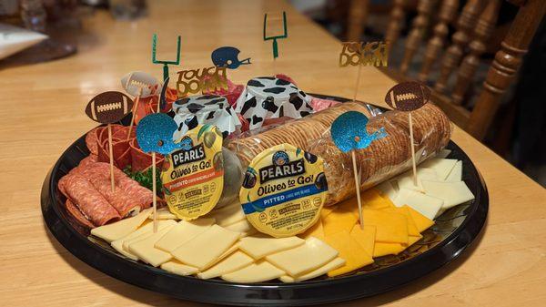 Superbowl cheese platter special