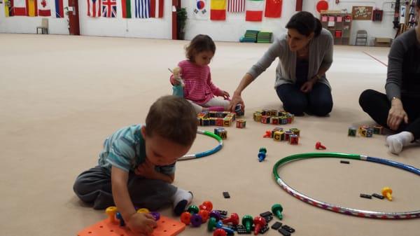 French playgroup Tuesday mornings :)