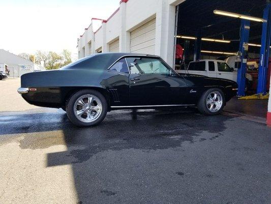 1969 Camaro...Getting ready to install fuel injection, 4l60E overdrive transmission and new electronic dash.