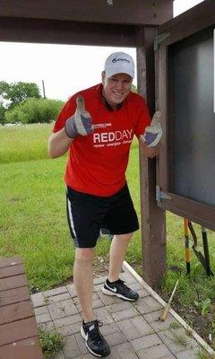 Serve day with Keller Williams Frisco.