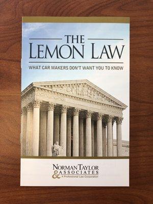 View Lemon Law FAQs, available for FREE on our website