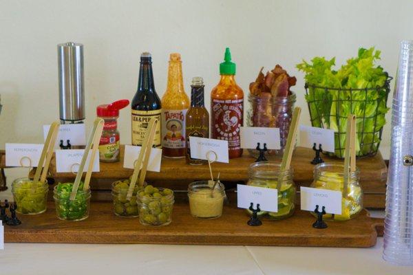 Bloody Mary Bar!