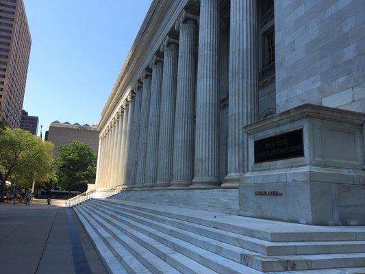 Front of the court house