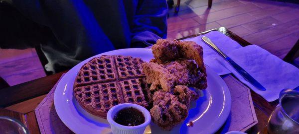 Chicken and waffle