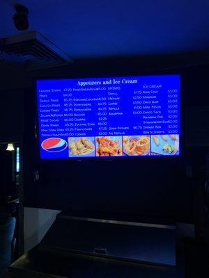 Part of Menu