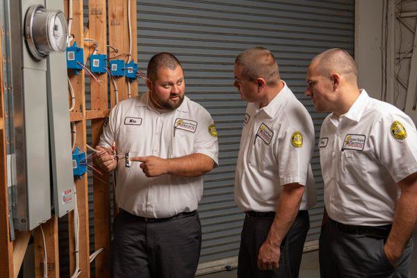 Mike teaching our future technicians.