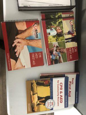 First aid books