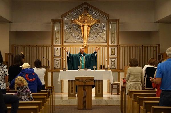 Beautiful, Small Roman Catholic Church in Chicago