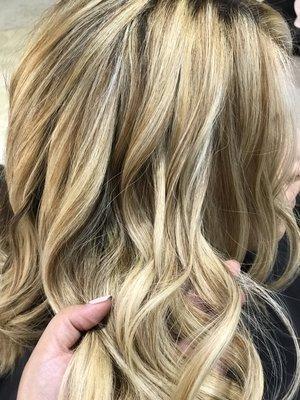 Blonde color by Aide