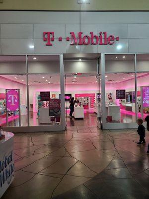 T-Mobile store front.