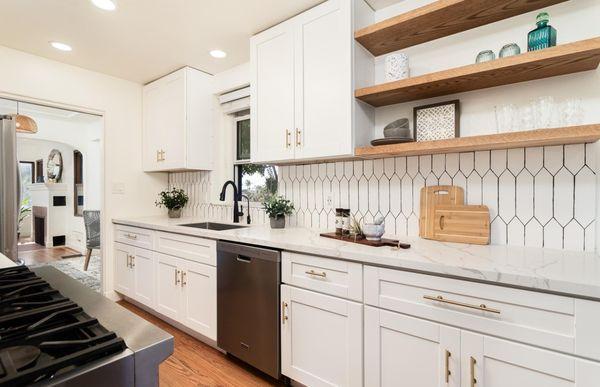 Kitchen home staging San Diego