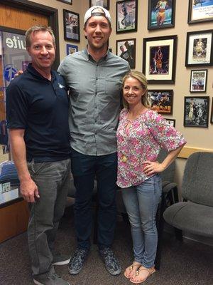 Nick Foles, signed by Philadelphia Eagles, in to have his throwing arm tuned up, treated, and to Cryo.