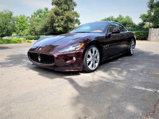 2012 Maserati Granturismo came in for a full Helix sound system. Custom quarter panels, 2 K10" subwoofers,   2Helix M Four amps & 1 M One