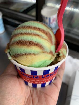 Small Soprano Spumoni Italian Ice