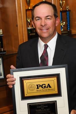 PGA Teacher of the Year.