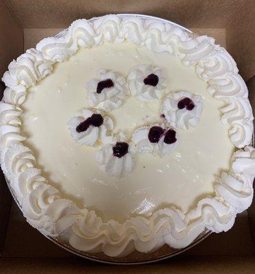 Blueberry Cream Pie