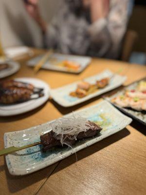 Kushiyaki (Wagyu beef)