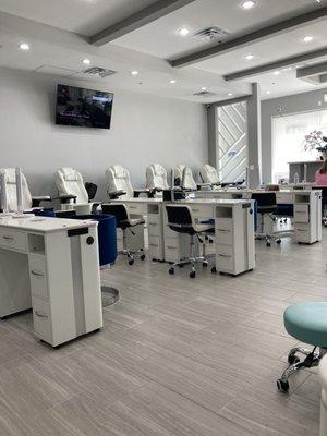 Nail Salon Interior